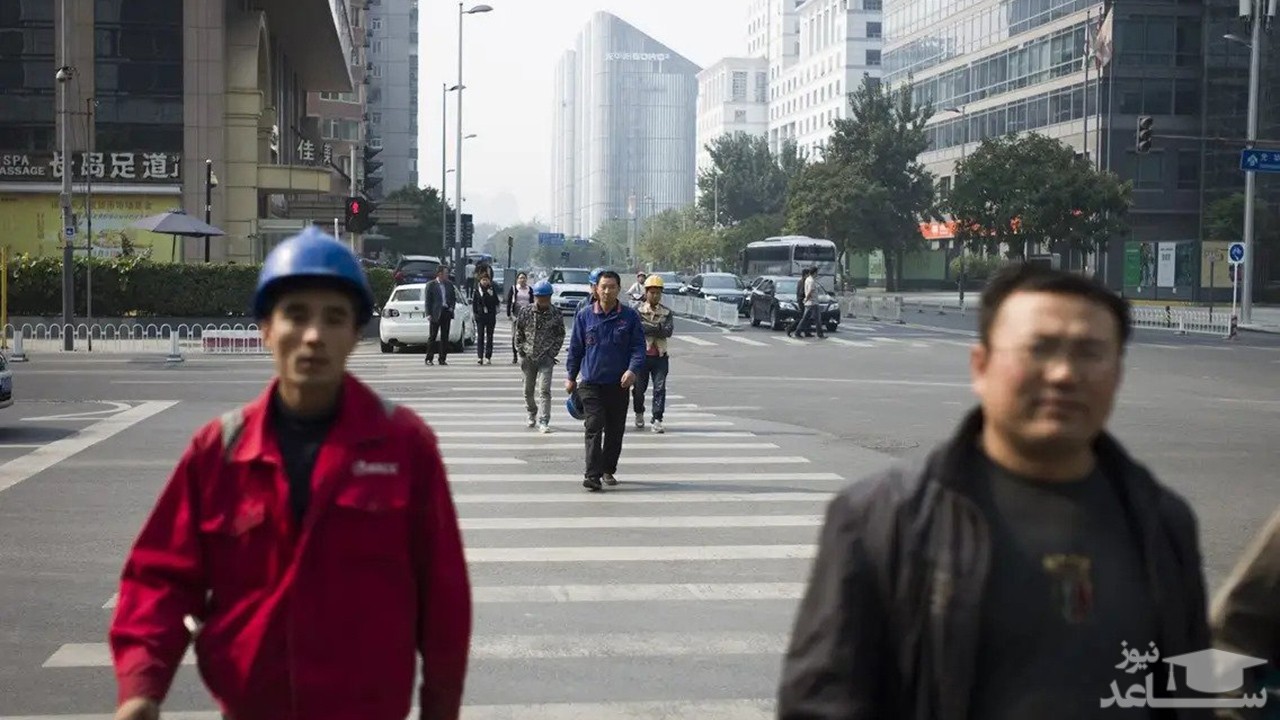 (فیلم) دعوای خنده‌دار دو مرد چینی در خیابان