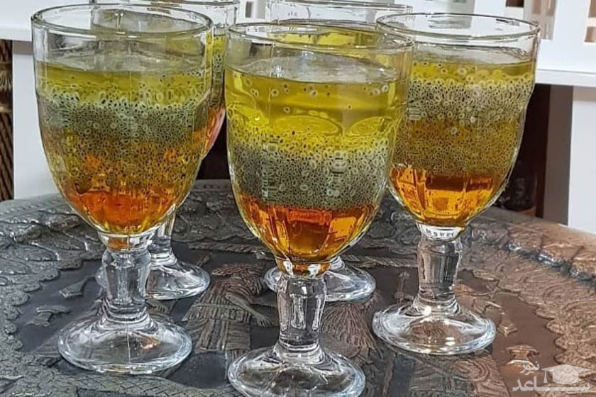 روش تهیه شربت زعفران و بیدمشک