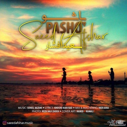 دانلود آهنگ پاشو از سعید افشار
