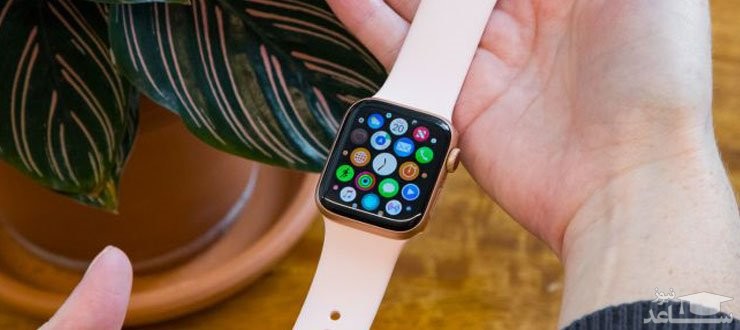 ساعت هوشمند اپل سری 4 مدل 40 میلی متری بدنه آلومینیومی