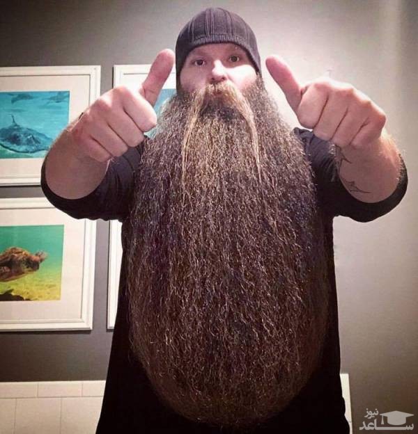 اگه مردی 5 سال ریشش رو کوتاه نکنه چه شکلی میشه؟