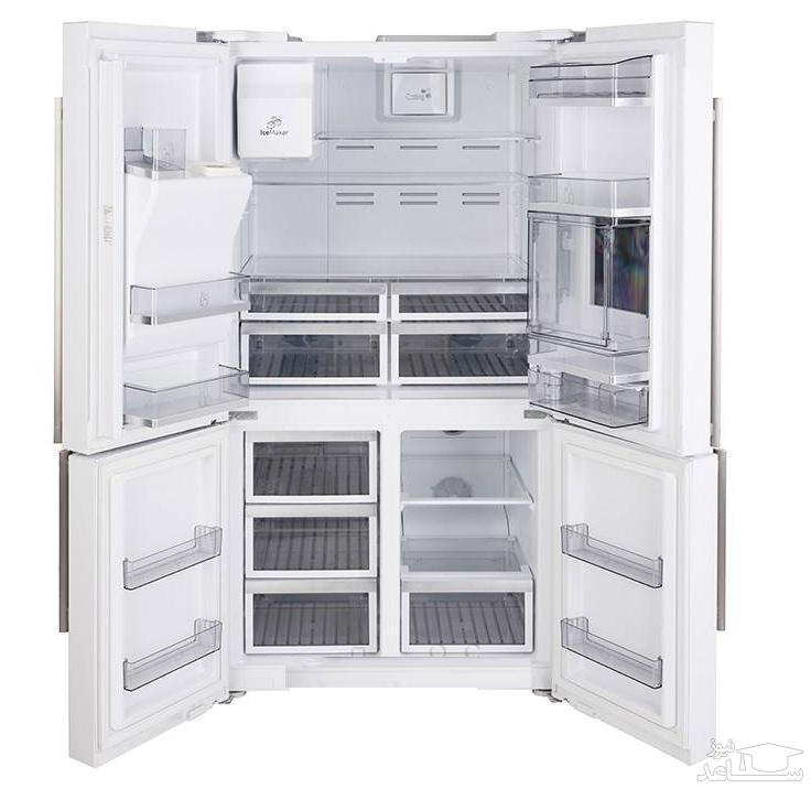 فضای داخلی یخچال فریزرساید بلومبرگ KQD1440 X