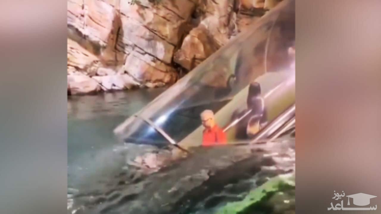 (فیلم) پله برقی جذاب برای سفر به اعماق آب