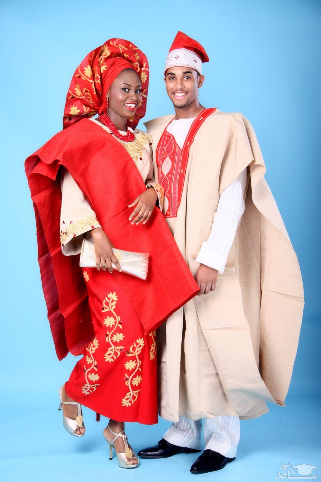 عروس و داماد نیجریه ای