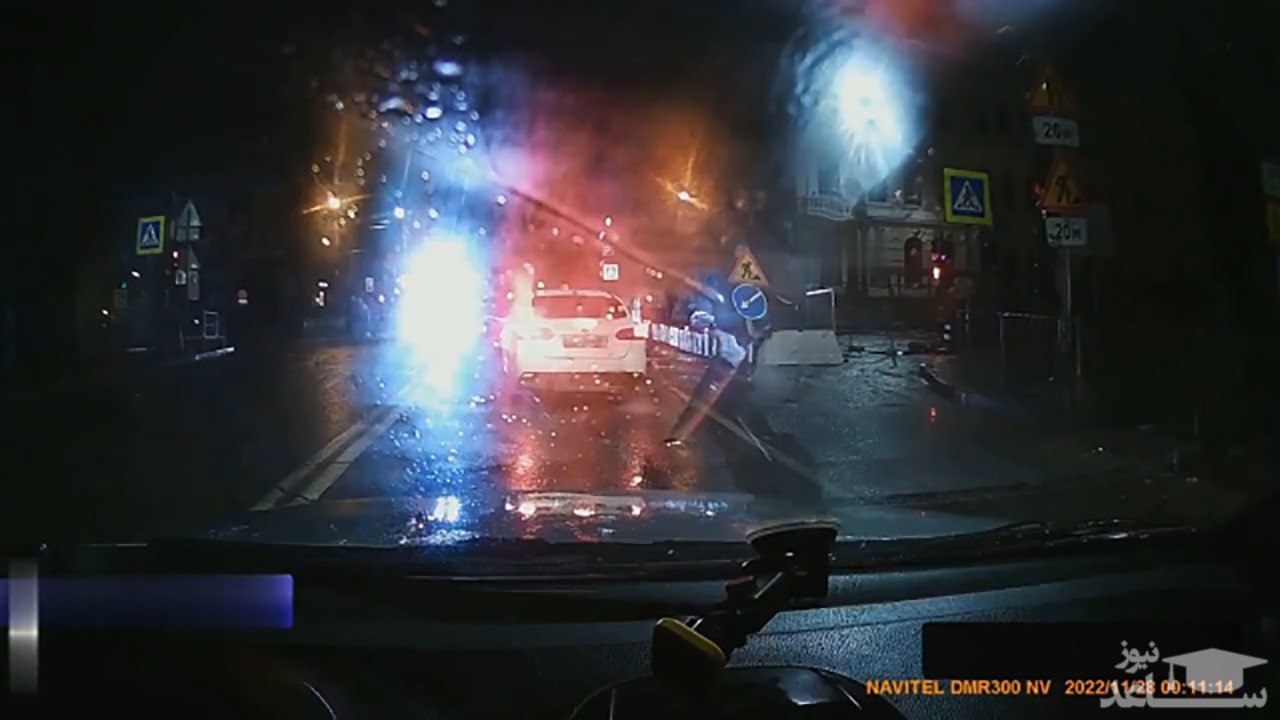 (فیلم) اعمال قانون آنی راننده متخلف