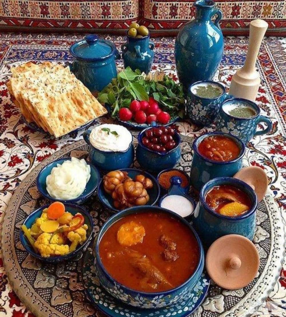 پذیرایی سنتی ایرانی