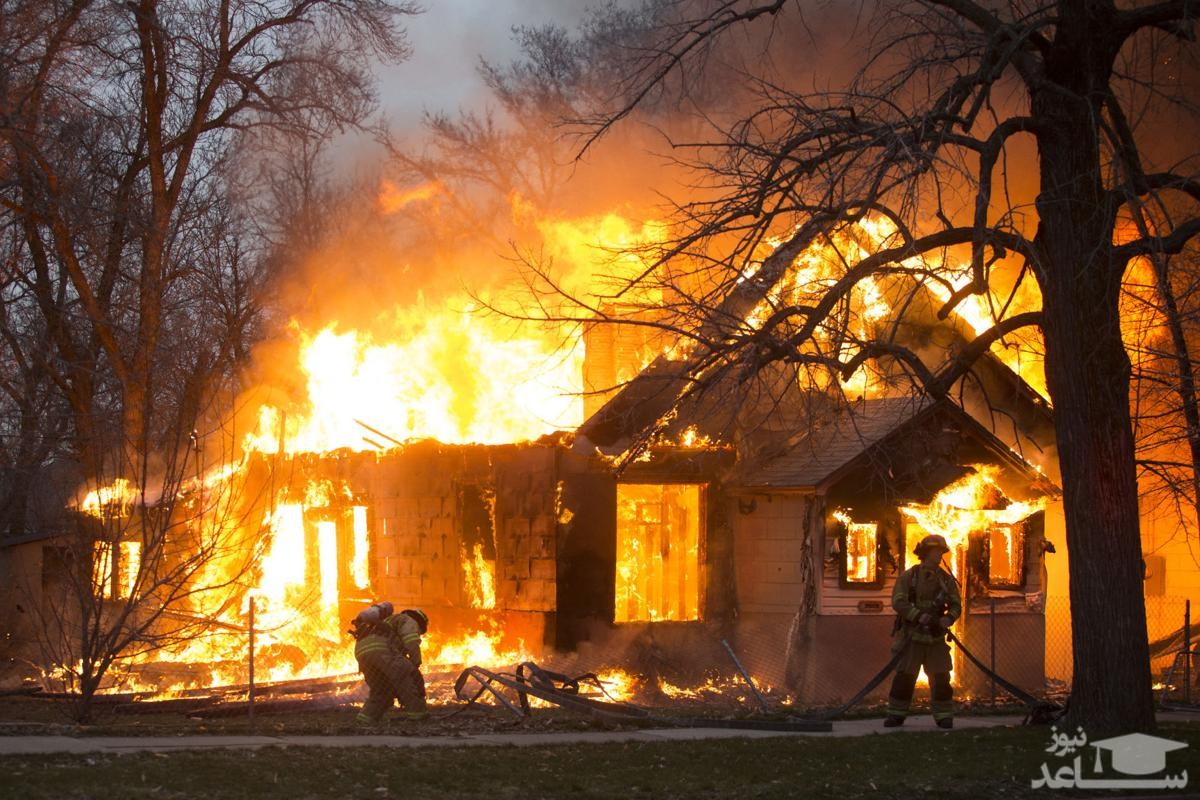 داماد شرور خانه مادر زنش را به آتش کشید