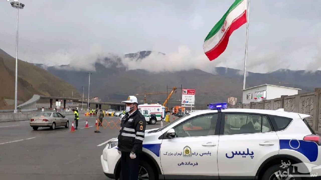 (فیلم) جلوگیری از ورود خودروهای پلاک شهرستان به تهران