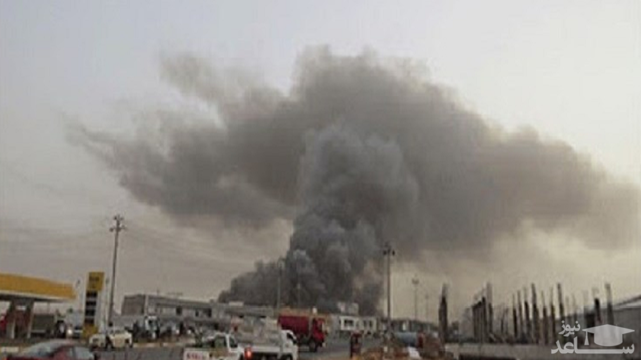انفجار در کارخانه فولاد سلیمانیه عراق +فیلم