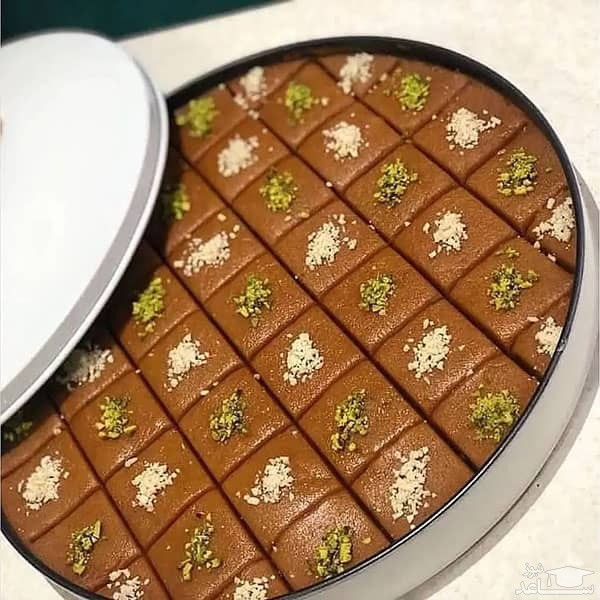 حلوای عربی شکلاتی