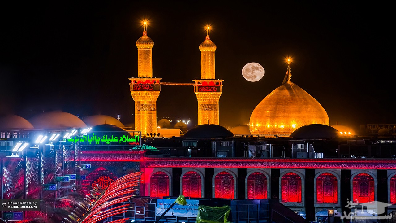 (فیلم) کربلای معلی در شب اربعین حسینی