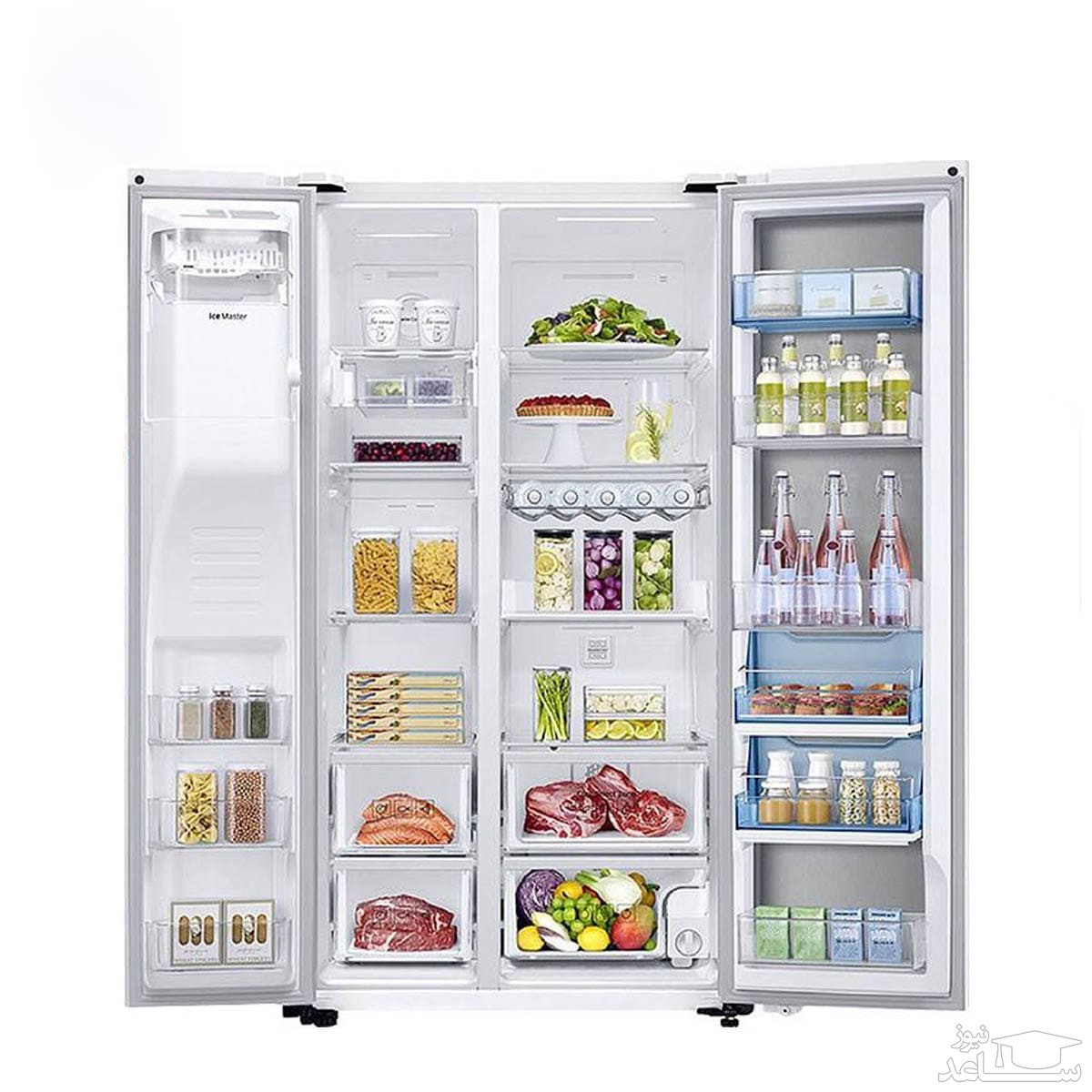 یخچال فریزر ساید بای ساید سامسونگ مدل FSR14