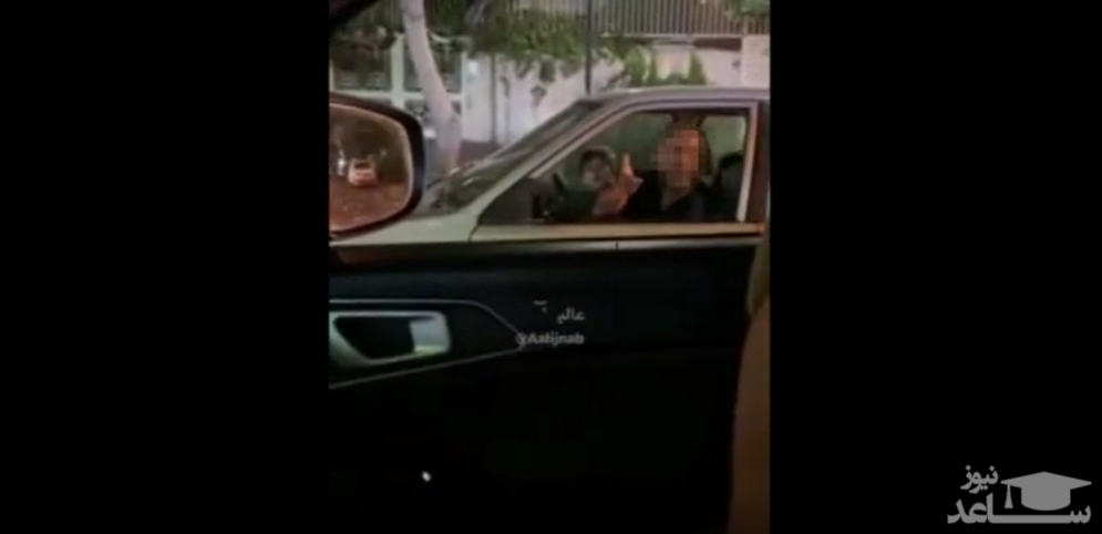 واکنش پلیس به ویدیوی جنجالی نشاندن دختربچه روی صندوق عقب هنگام حرکت