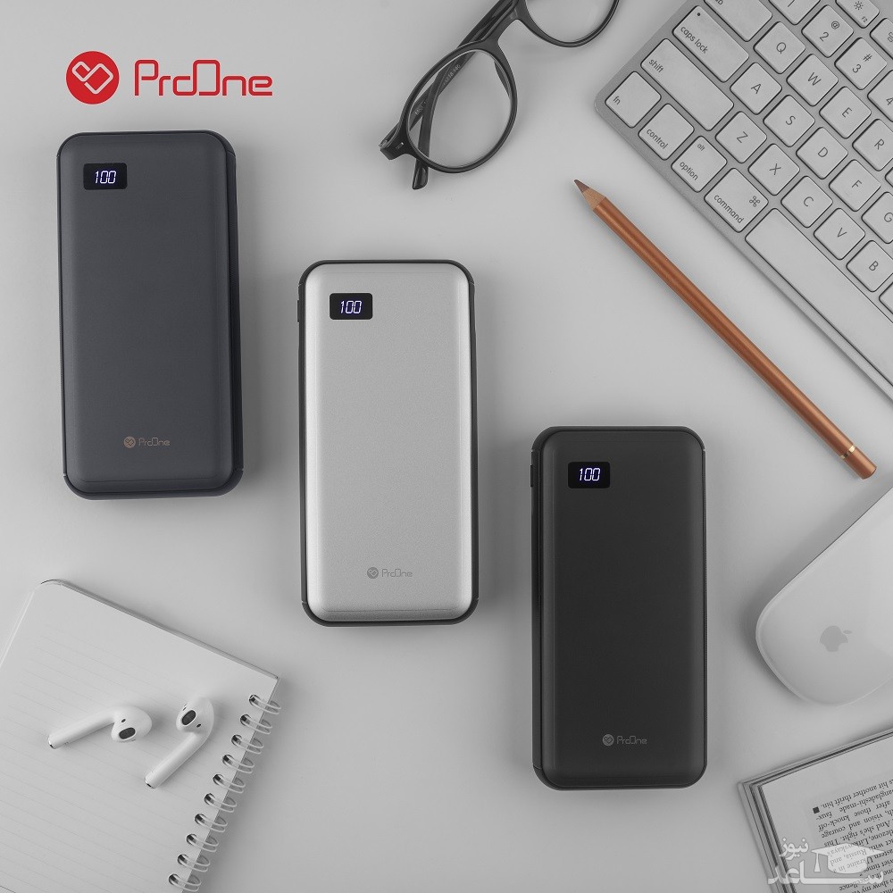 شارژر همراه پرو وان مدل PM13 ظرفیت 20000 میلی آمپر ساعت