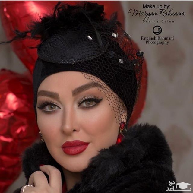 استایل سر تا پا صورتی الهام حمیدی در تولد خانم دکترش