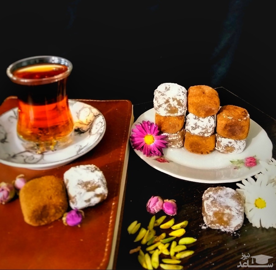 طرز تهیه مکعب خرمایی لذیذ