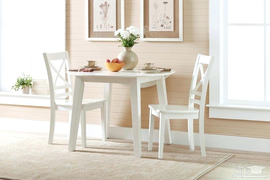 میز ناهار خوری مناسب برای خانه های کوچک