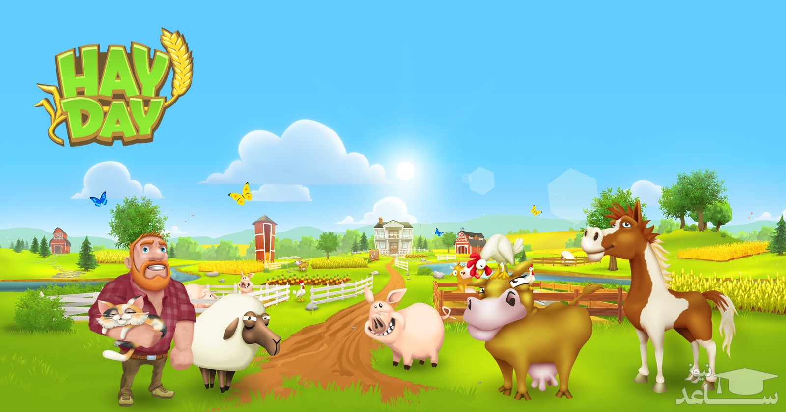 معرفی و بررسی یک بازی جذاب به نام  Hay Day + دانلود