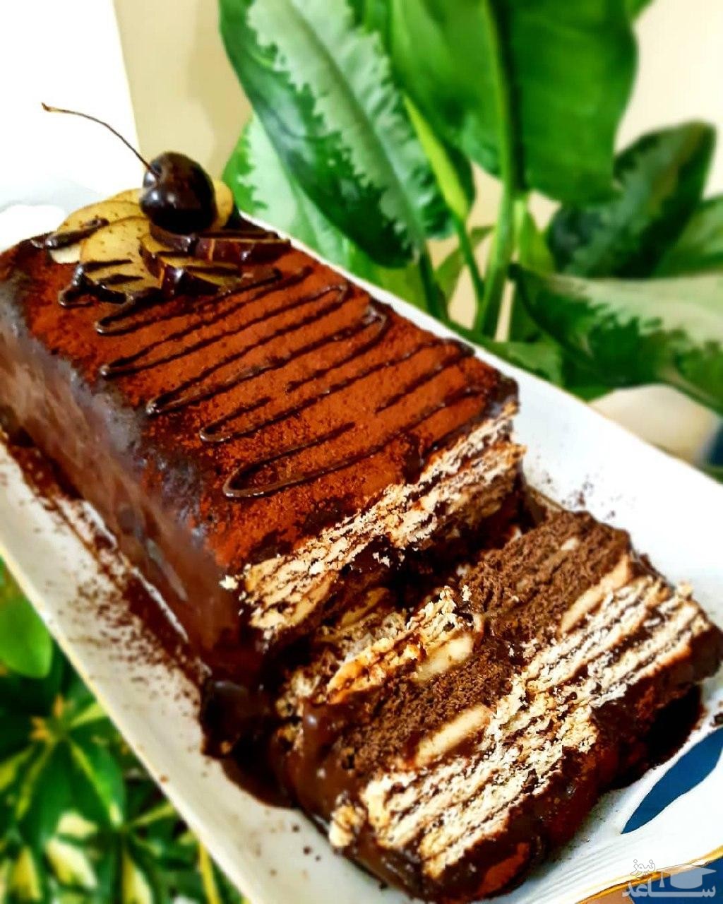 روش تهیه کراکر شکلاتی لذیذ