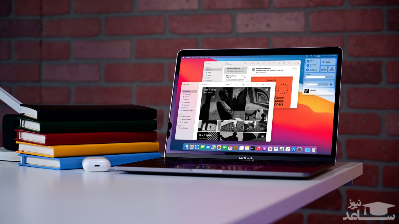 لپ تاپ 13 اینچی اپل مدل MacBook Pro MYDC2 2020 همراه با تاچ بار