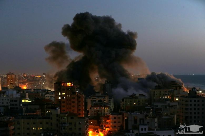 حملات هوایی اسراییل به نوار غزه