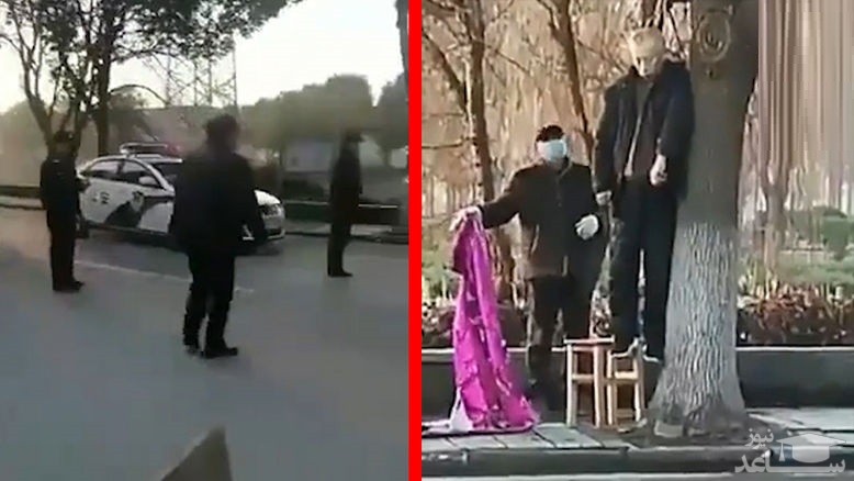 فیلم 16+ / مرد مبتلا به کرونا خود را به دار آویخت