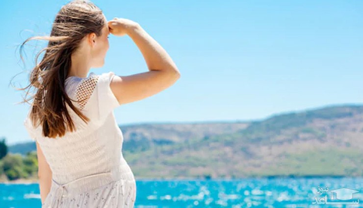 خطرات و عوارض آفتاب گرفتن در دوران بارداری
