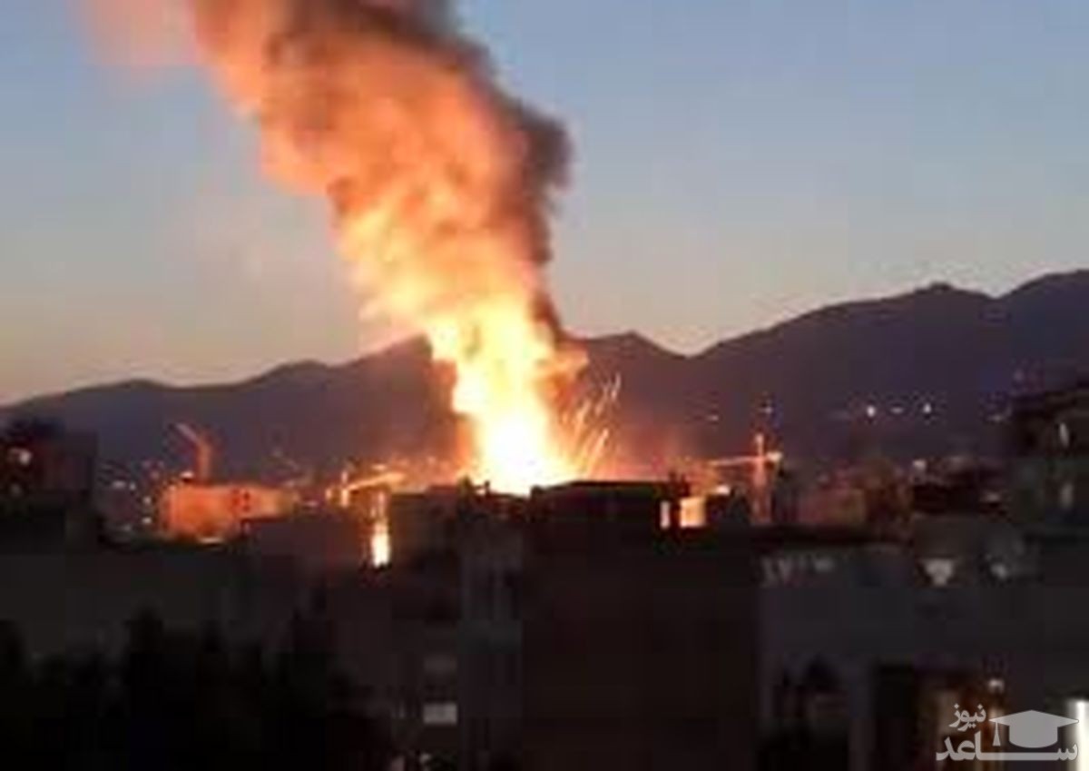 لحظه هولناک انفجار مرکز درمانی سینا که تهران را داغدار کرد