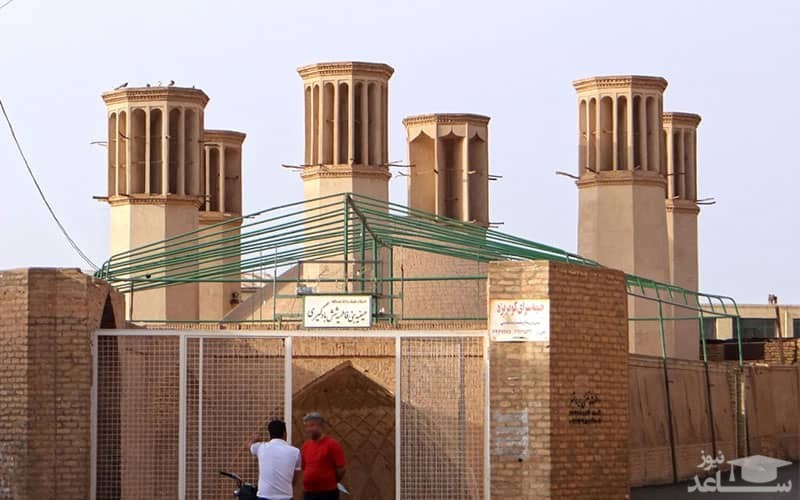  آب انبار شش بادگیری یزد