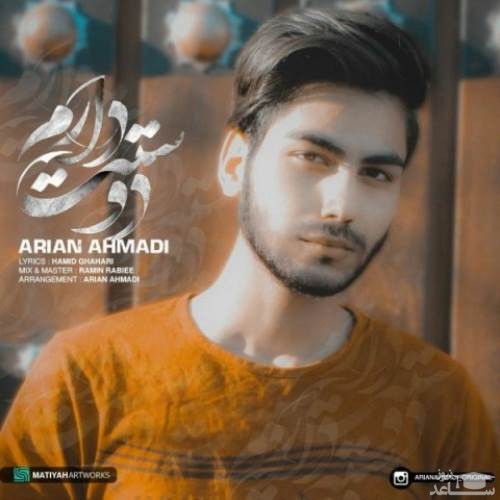 دانلود آهنگ دوست دارم از آرین احمدی