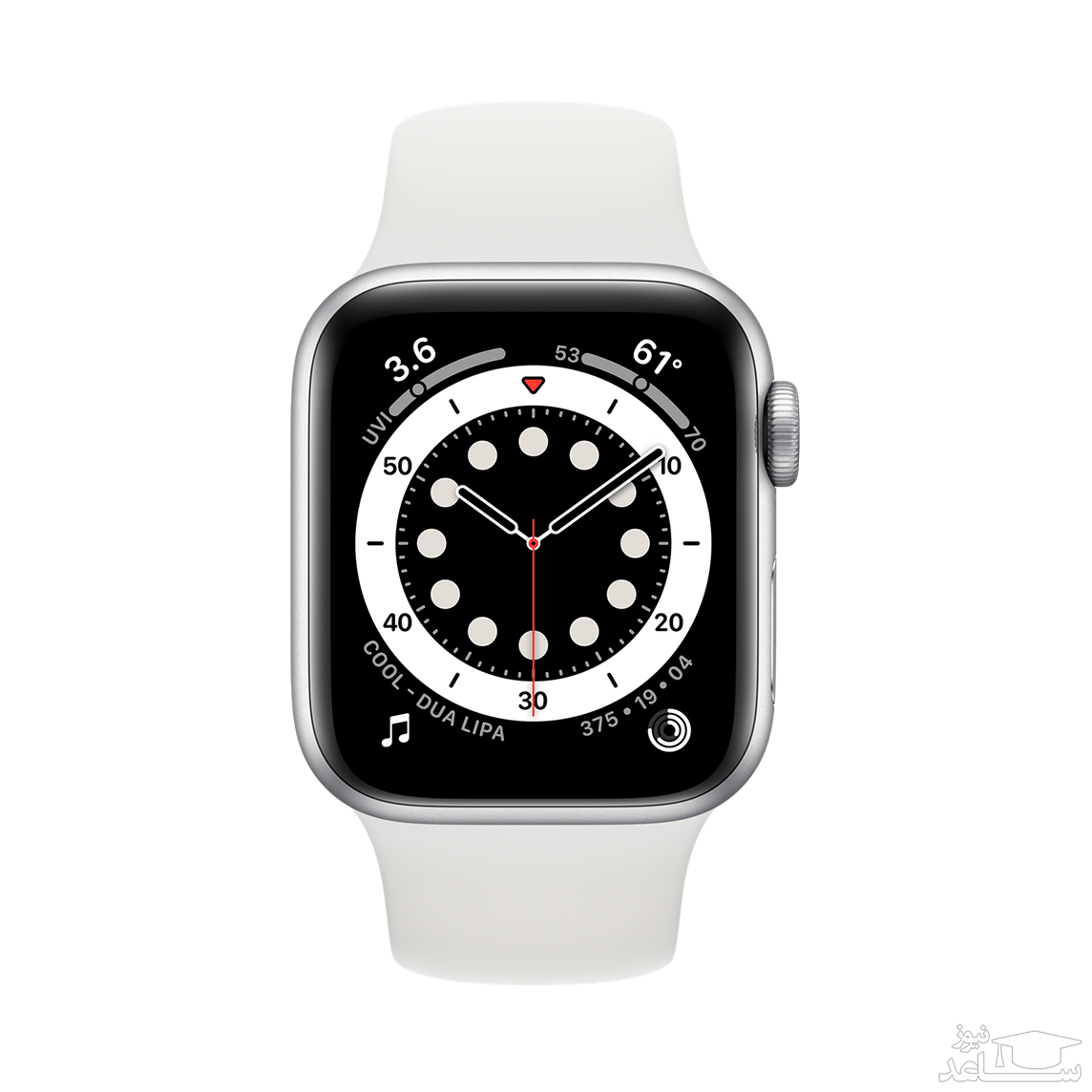 قیمت ساعت هوشمند اپل سری 6 نسخه 44 میلی متری با بدنه آلومینیومی - iWatch Series 6 44mm Aluminum
