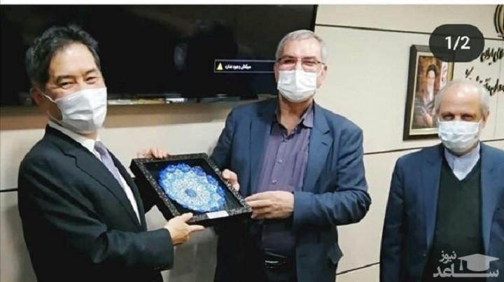 بررسی اقدامات مقابله با ویروس کرونا در دیدار سفیر ژاپن با وزیر بهداشت