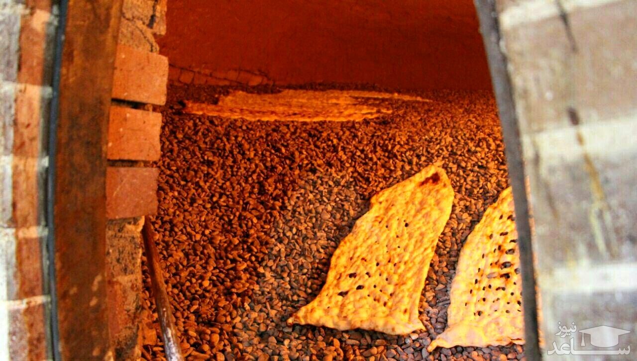 (فیلم) نانوای عجیب ایرانی که آتش او را نمی سوزاند