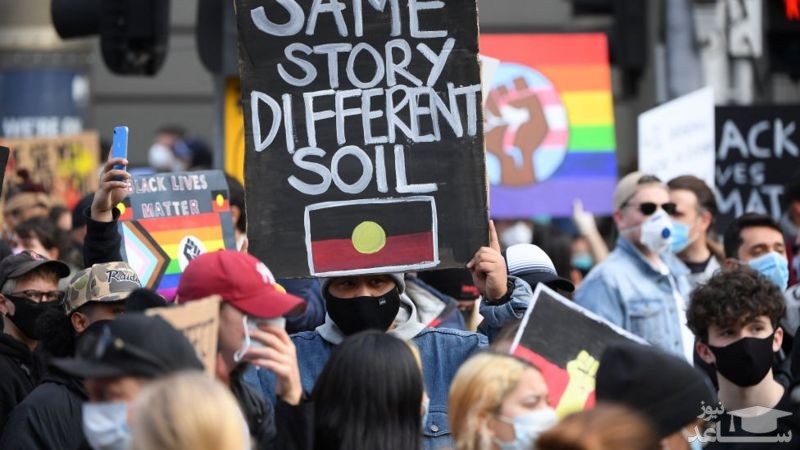 موج اعتراضات در استرالیا در پی اعتراضات آمریکا