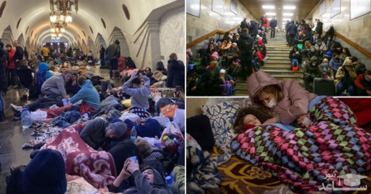 (فیلم) خوانندگی کودک اوکراینی برای مردم پناهگاه