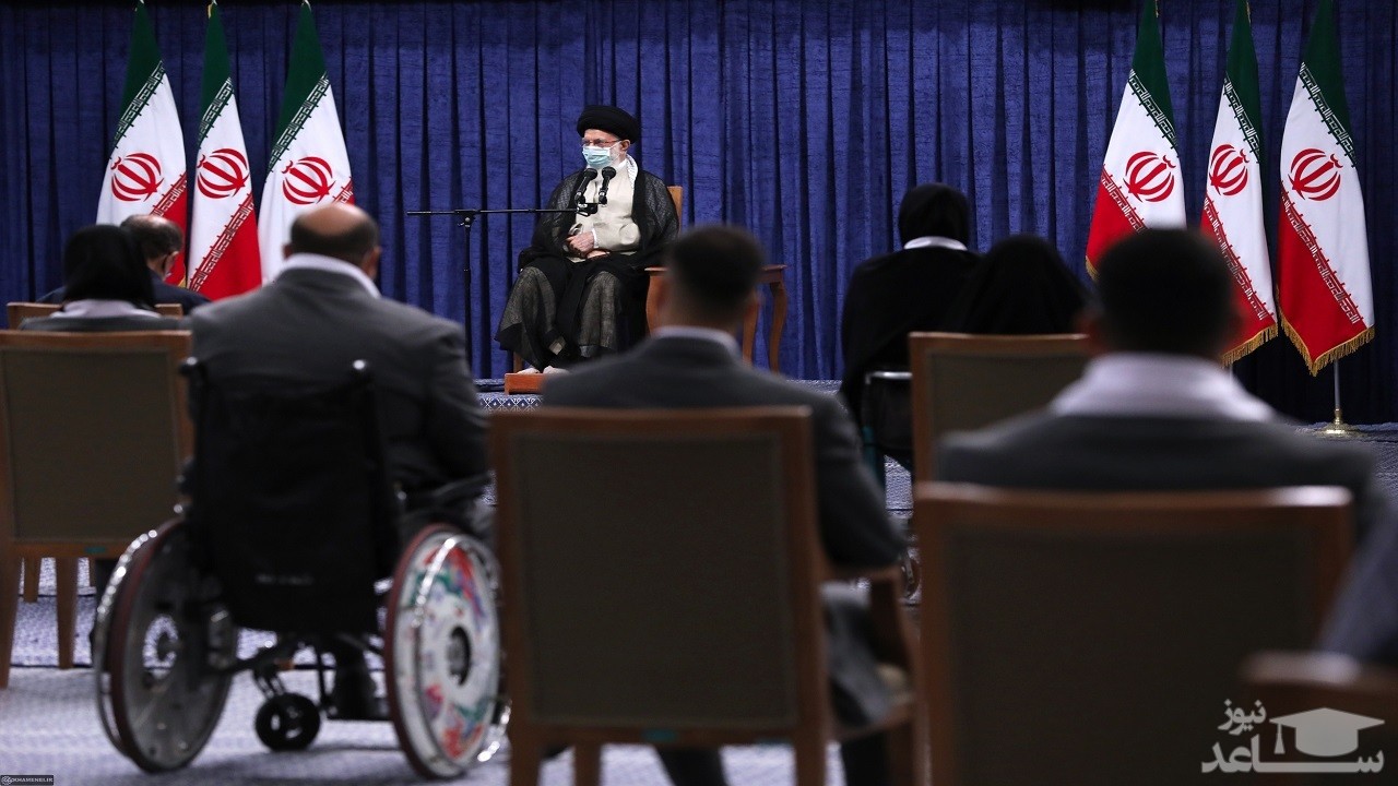 دیدار رهبر انقلاب با قهرمانان ایران در المپیک و پارالمپیک توکیو