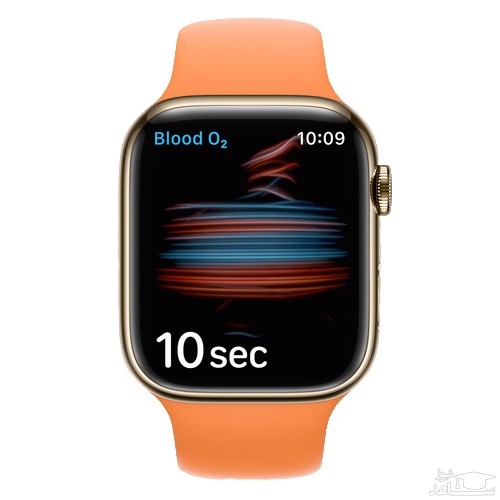 ساعت هوشمند اپل سری 7 مدل 45 میلی متری با بدنه استیل