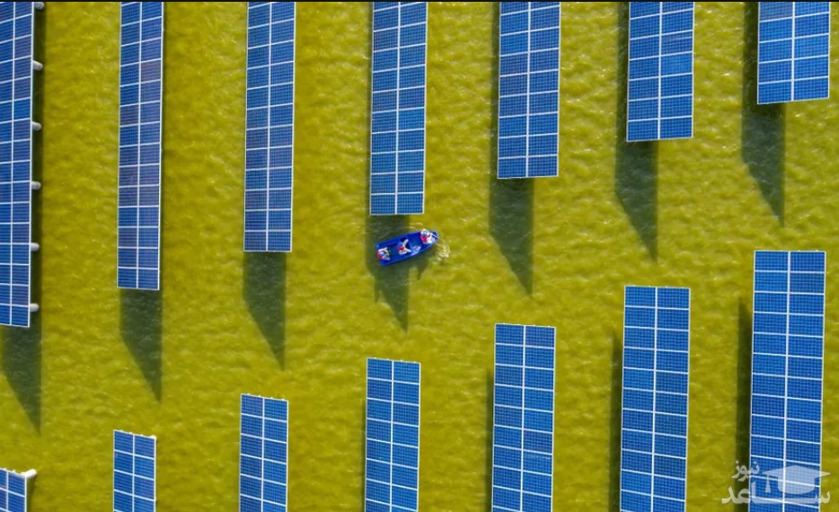 نیروگاه تولید برق خورشیدی در جیانگسو چین