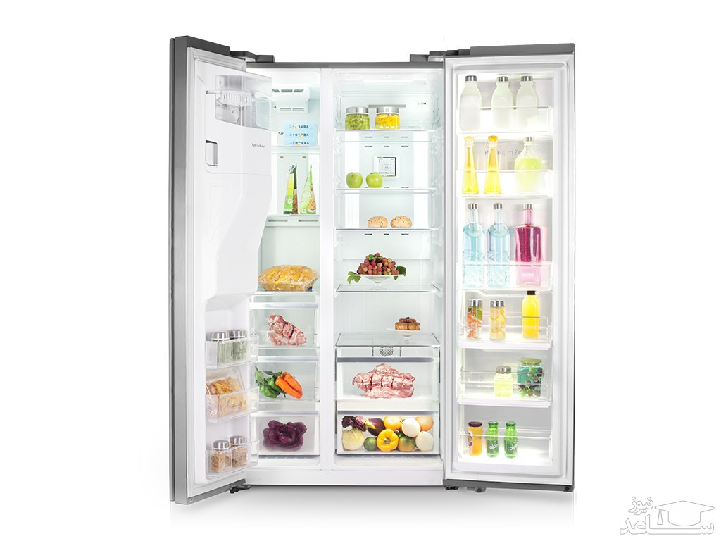 یخچال و فریزر ساید بای ساید اسنوا گالری مدل SN8-3350GW