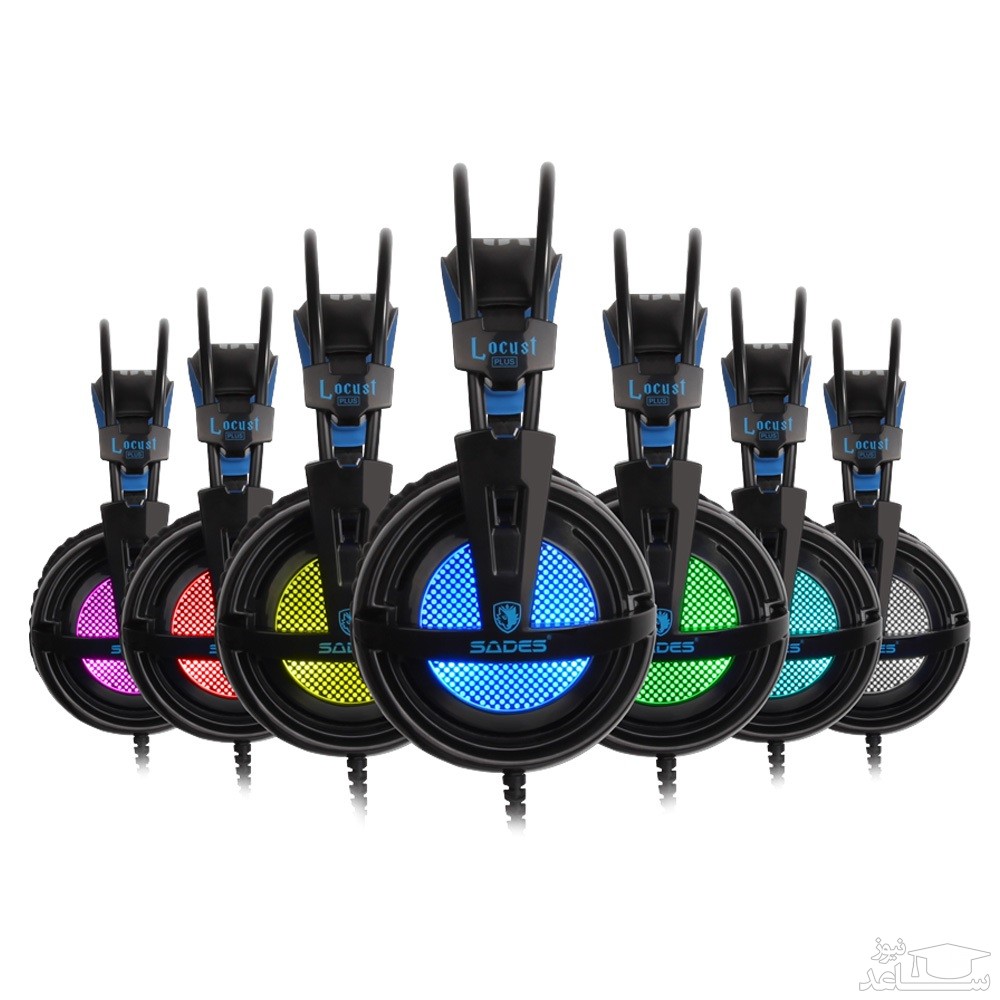 هدست گیمینگ با سیم سادس مدل لوکاست پلاس