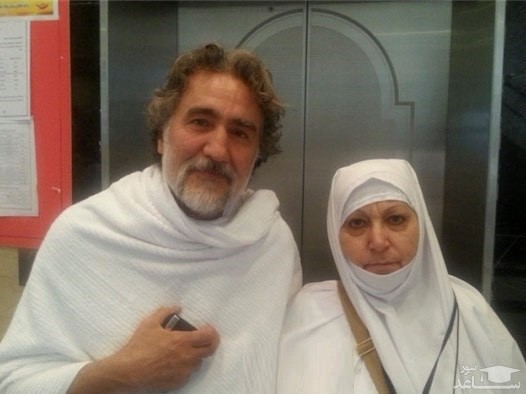 رضا توکلی و مادرش