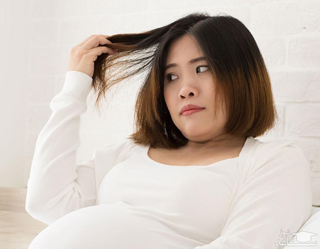 تاثیر بارداری بر روی حالت و فرم موها