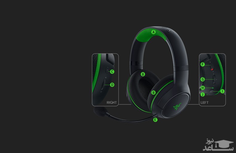 هدست بی ‌سیم Razer Kaira مخصوص ایکس باکس