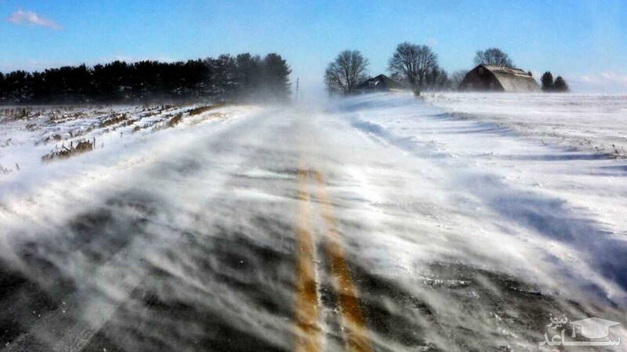 (فیلم) رانندگی در یک جاده یخی! 