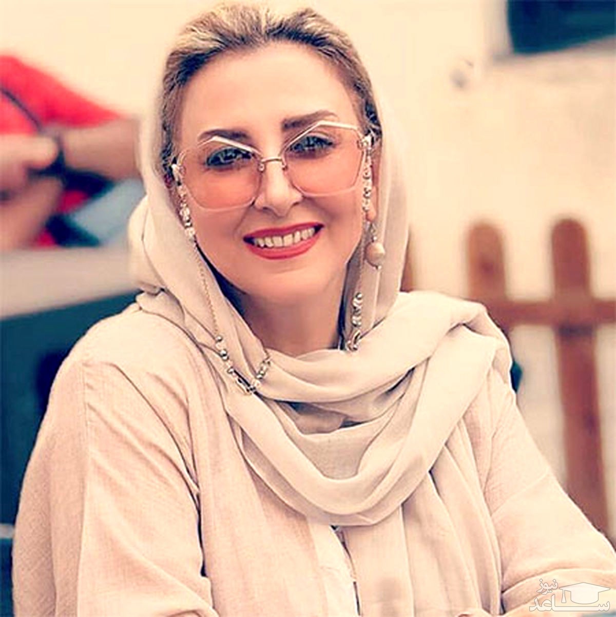 انتشار عکسی تازه از مرجانه گلچین