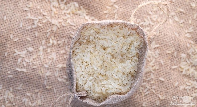 پوستر برنج کیسه ای
