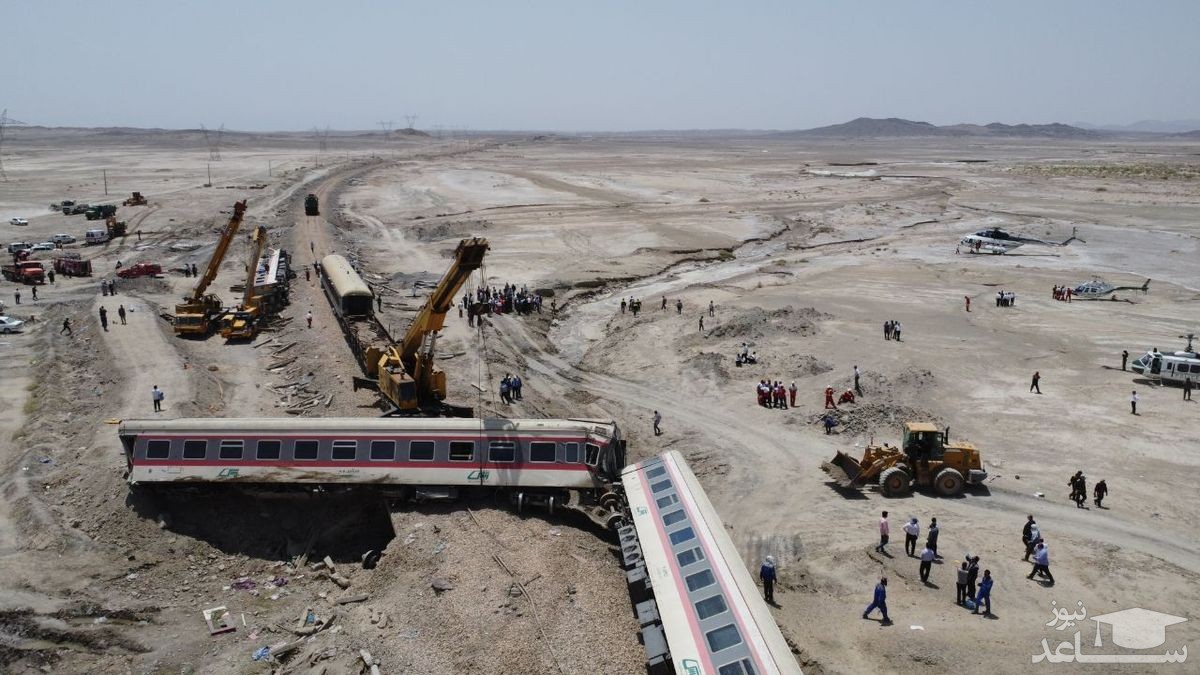 علت وقوع حادثه قطار مشهد - یزد اعلام شد