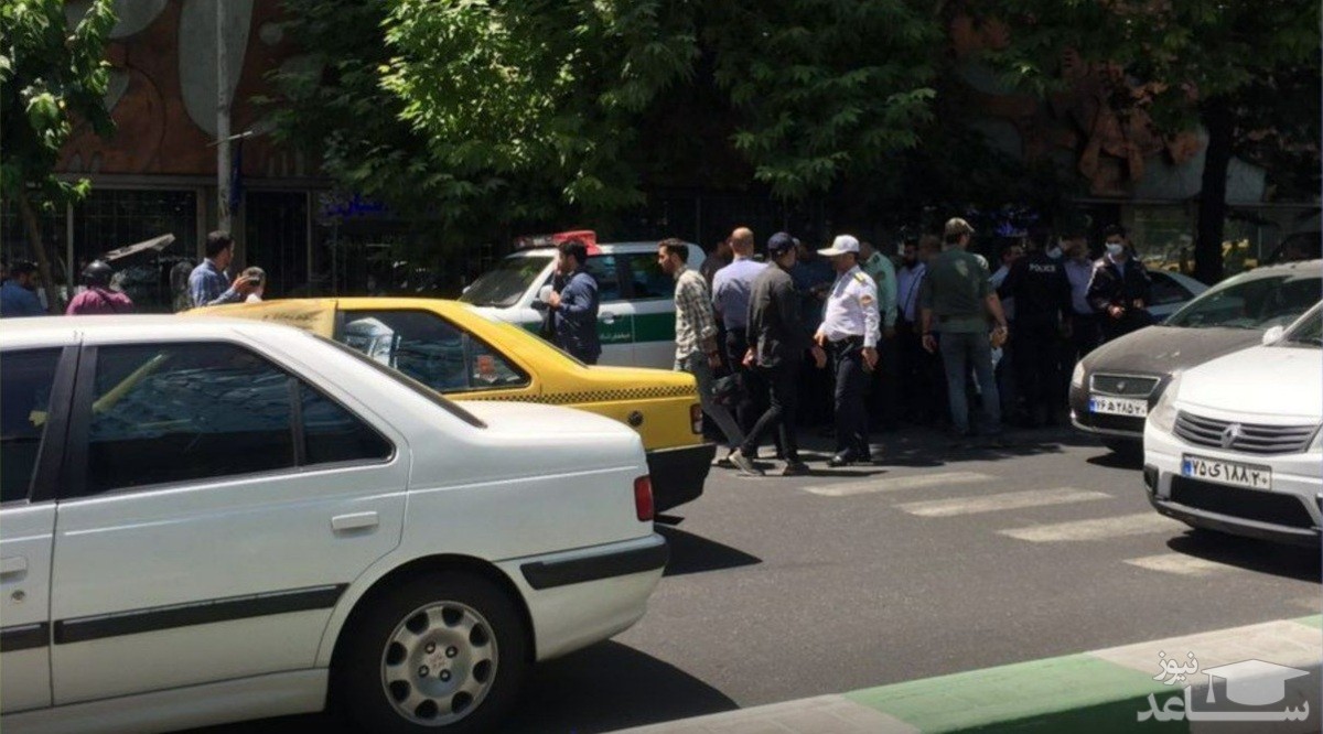 اولین ویدئو از صحنه تیراندازی امروز به ماموران ناجا در تهران