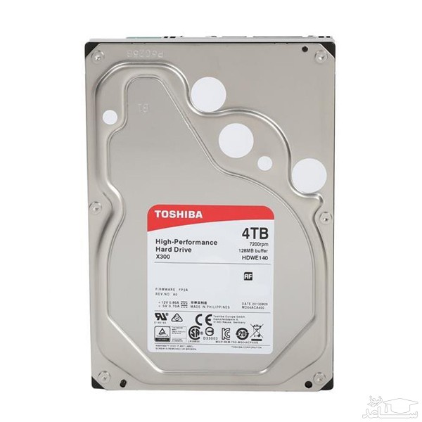هارد دیسک اینترنال توشیبا سری X300 مدل HDWE140 ظرفیت 4 ترابایت