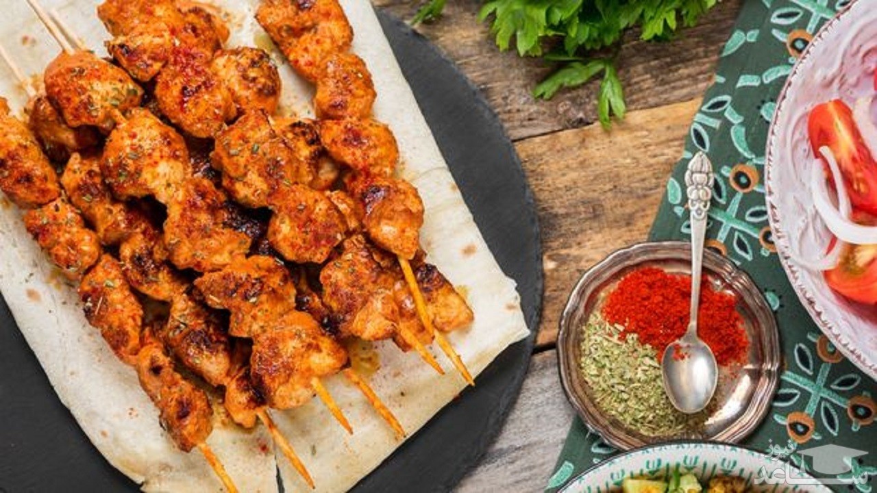 روش تهیه کباب مرغ سوخاری؛